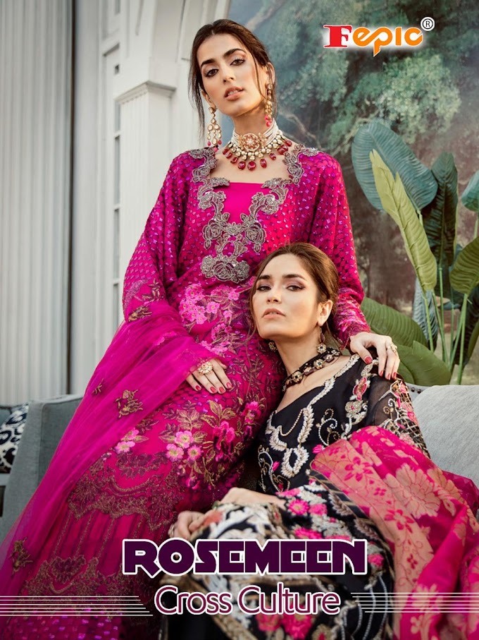 Fepic Rosemeen Cross Culture  Wedding Wear Pakistani Suits Collection