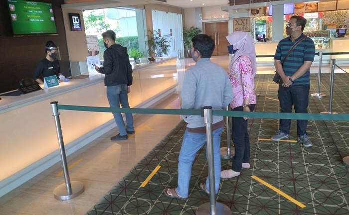 Kembali Buka, Pengunjung Bioskop di Yogyakarta Wajib Patuhi Prokes