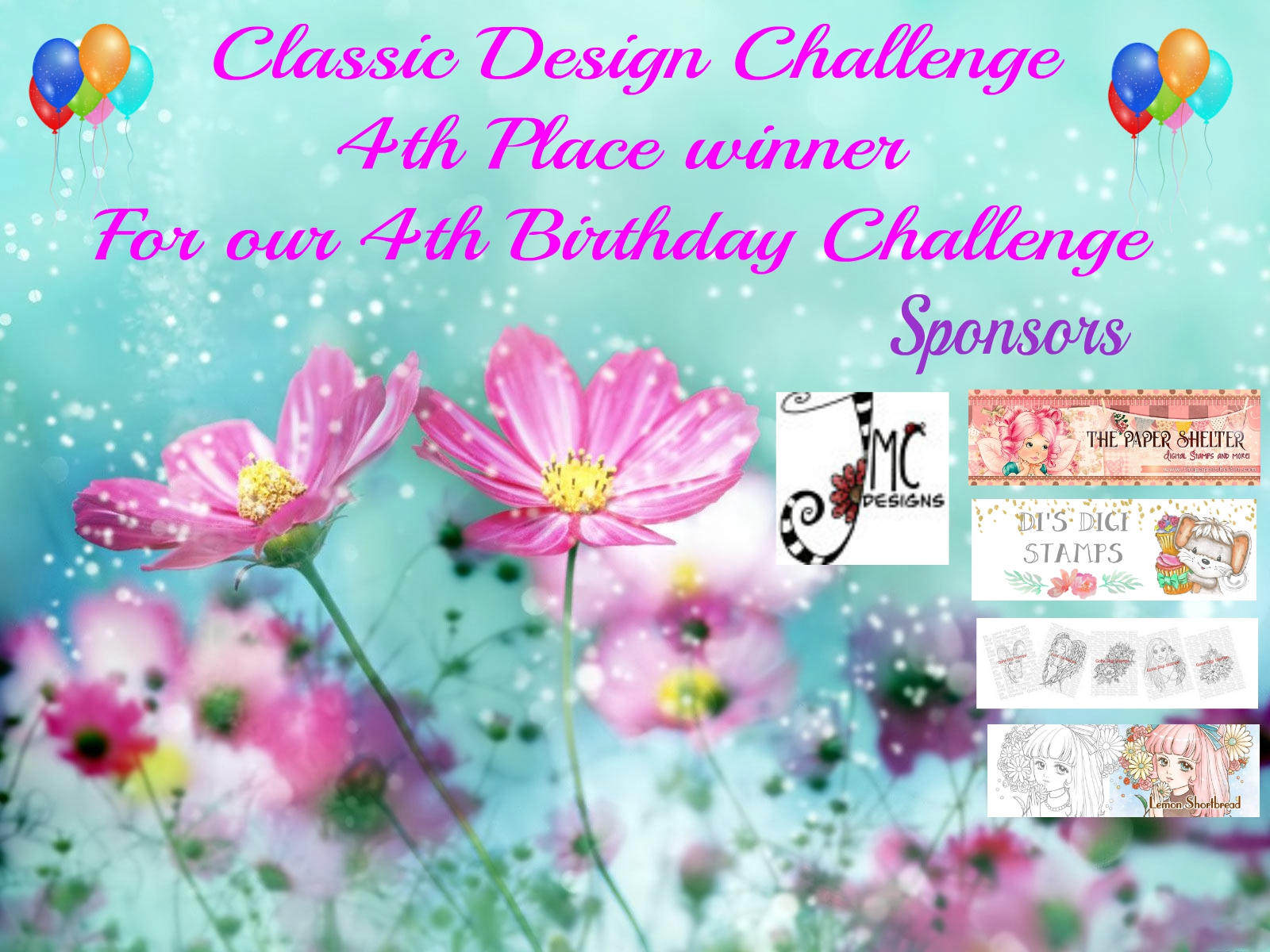 4th Place Winner, Classic Design Challenge, April 2020