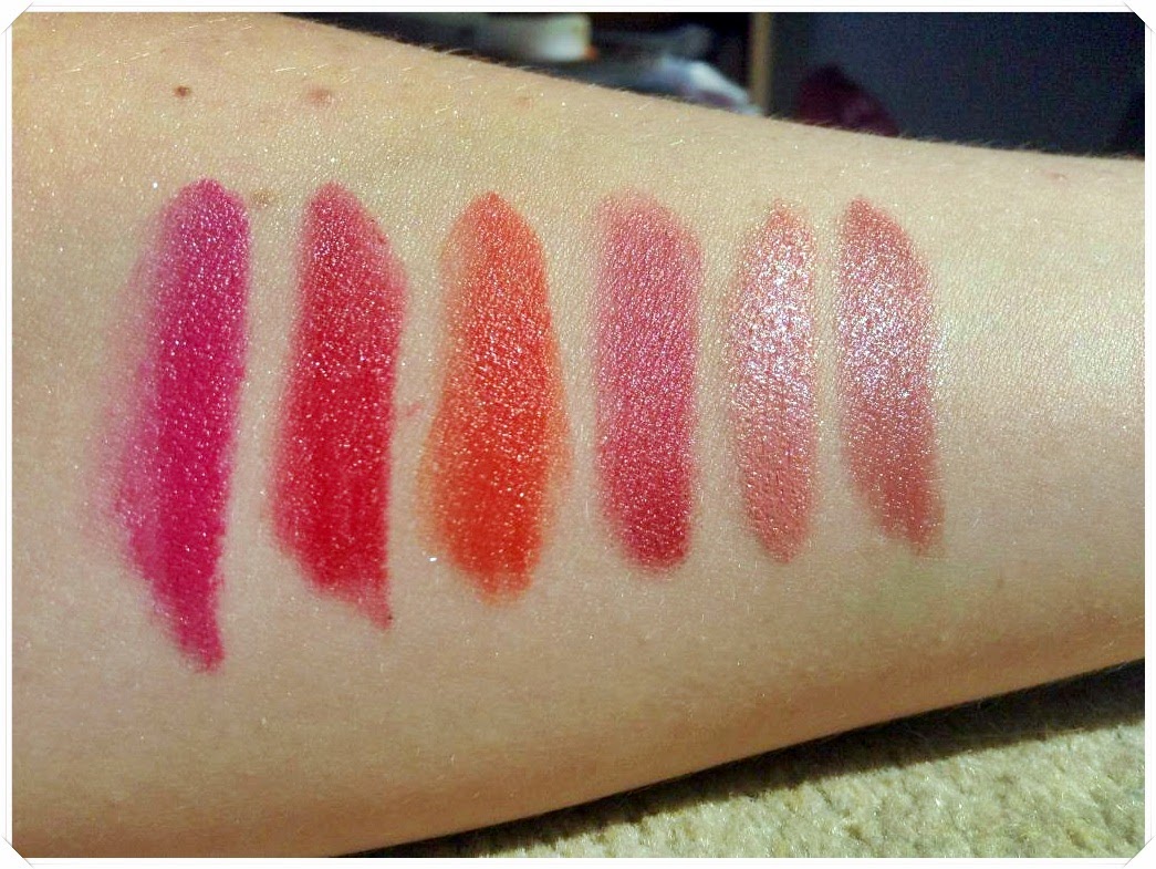 makeup rumours lipstick swatches