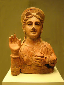 Figura fenicia de terracota - Museo de Cádiz