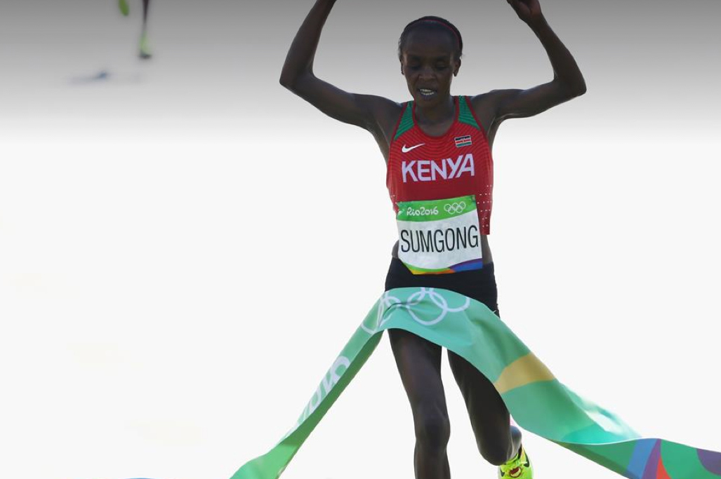 Jememima Sumgong vence la Maratón femenina Rio 2016