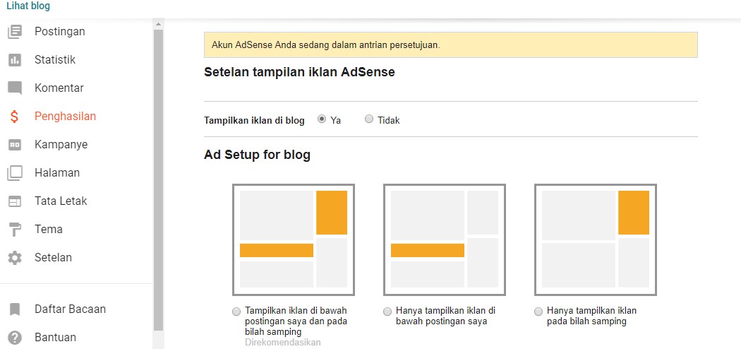 Cara Daftar Adsense Hosted Cara Daftar Adsense Hosted