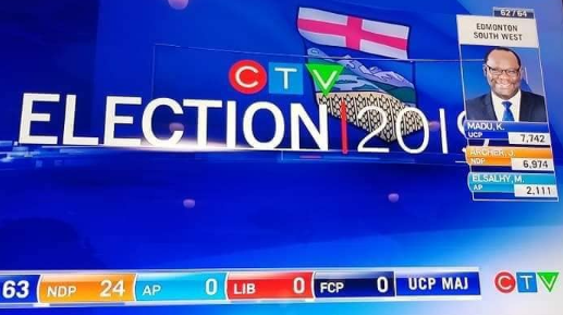 Nigerian Man Makes History In Canada, Wins Election Nigerian Man Makes History In Canada, Wins Election