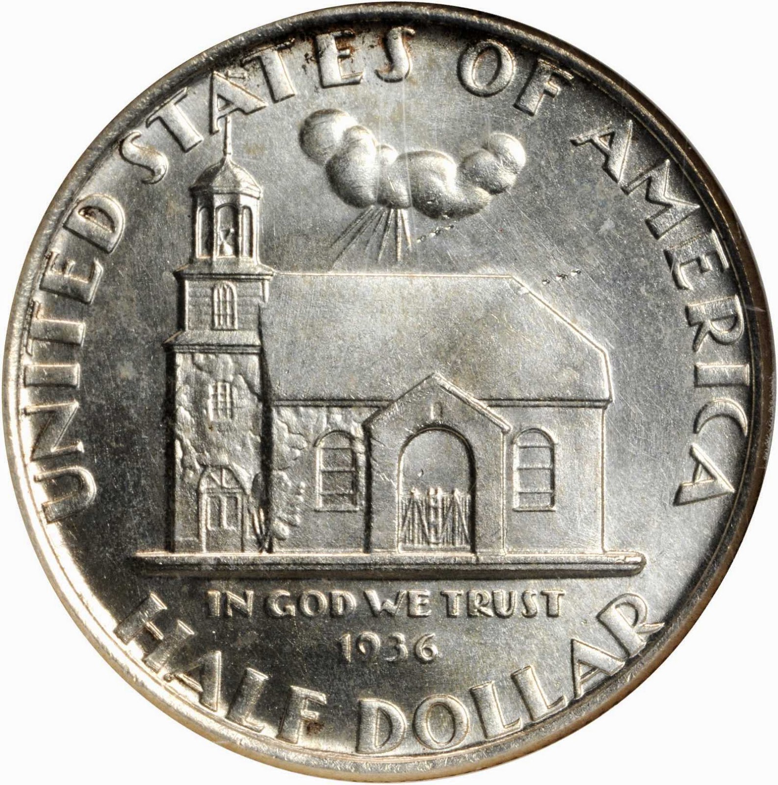 Delaware Tercentenary Silver Half Dollar