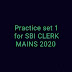 English Practice set 1(Error detection, phrase replacement, fillers, Para jumbles)(New pattern) (with detailed solution) for SBI CLERK MAINS 2020
