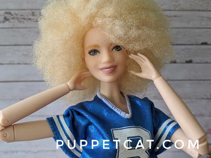 голова Барби Fashionistas Varsity Plaiditude