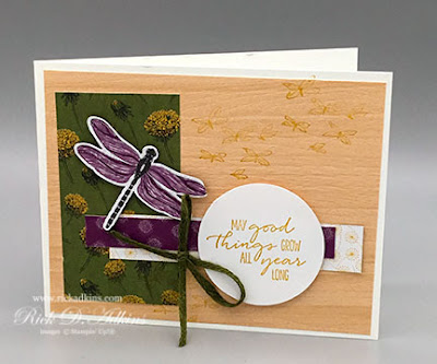 Find out how to use one card sketch to make five different cards using the Dragonfly Garden Bundle.  Click to learn more