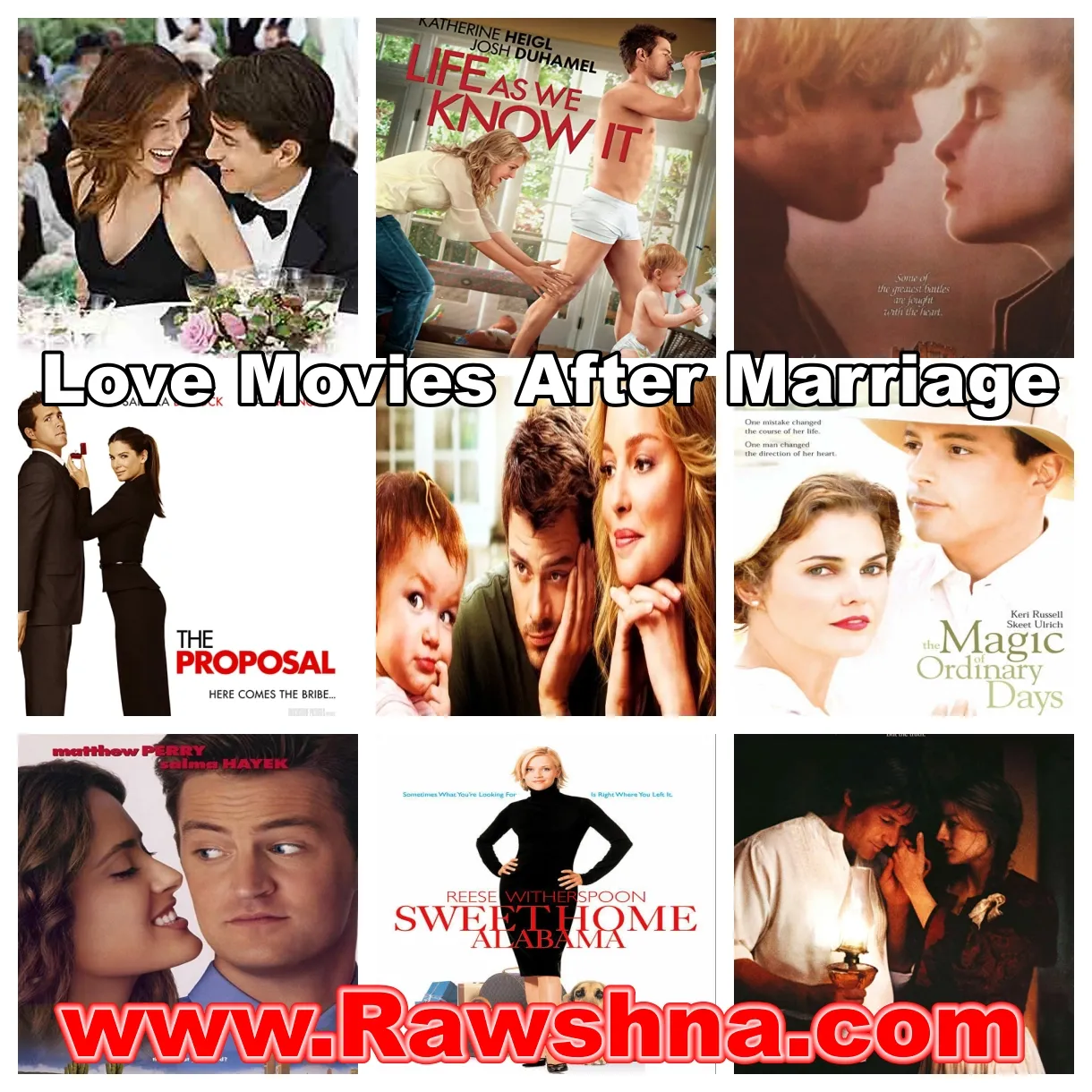 افضل افلام الحب بعد الزواج على الإطلاق
