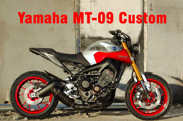 Custom MT09, Yamaha MT-09 Bloody Marry By Liberty Yam