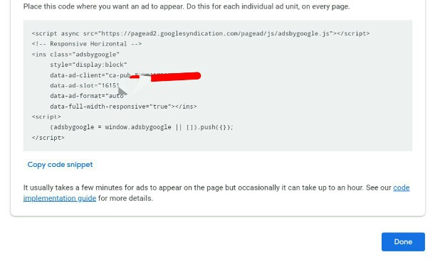 Giogle AdSense Script Snippets - iVMega Premium Blogger Template Installation and Setup Guide