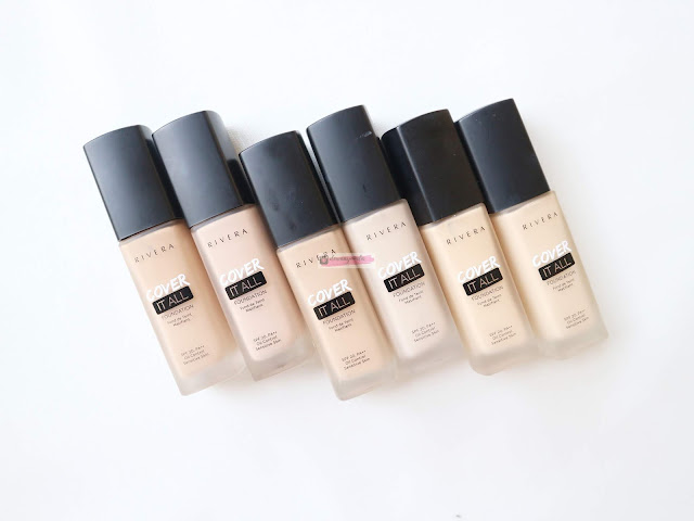 REVIEW & SWATCHES RIVERA COVER IT ALL MATTE FOUNDATION 