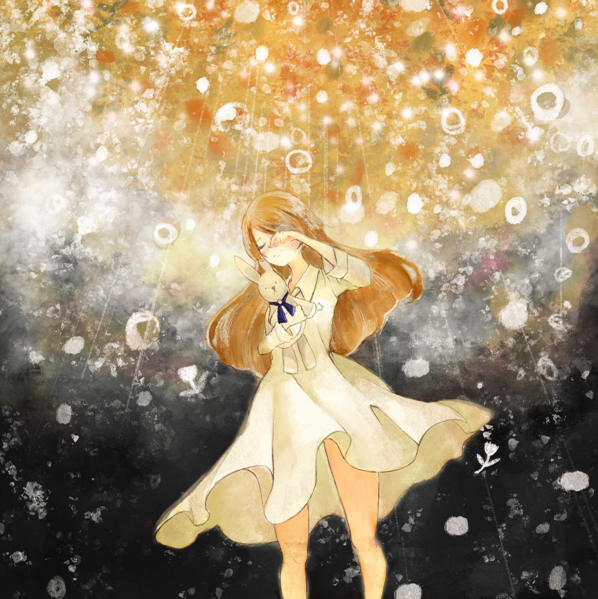 [Lirik+Terjemahan] Orangestar feat. Hatsune Miku - Mawaru Sora Usagi