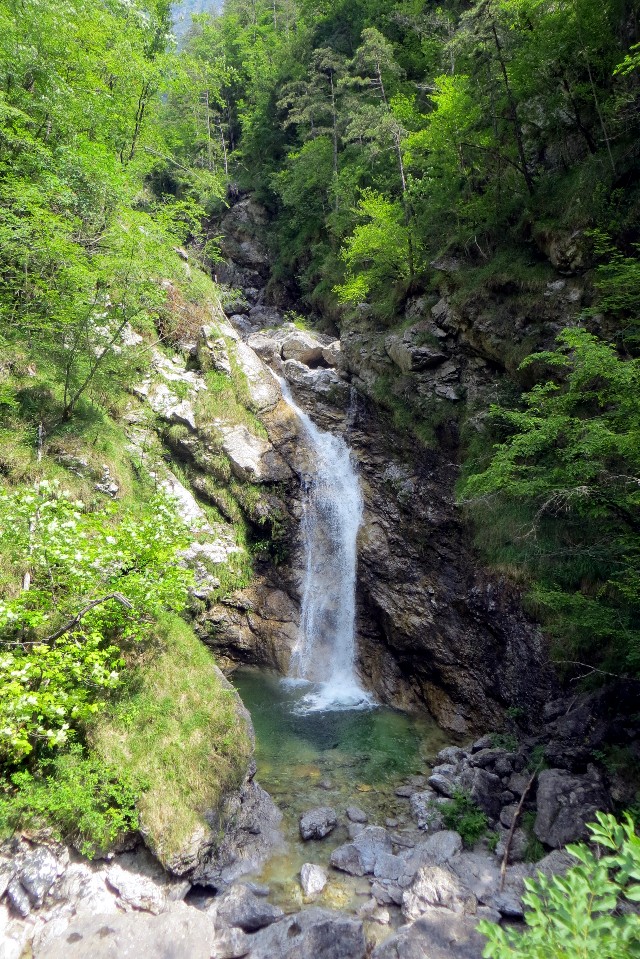 Pozze Smeraldine e Lago del Ciul da Tramonti di Sopra Montagna di Viaggi