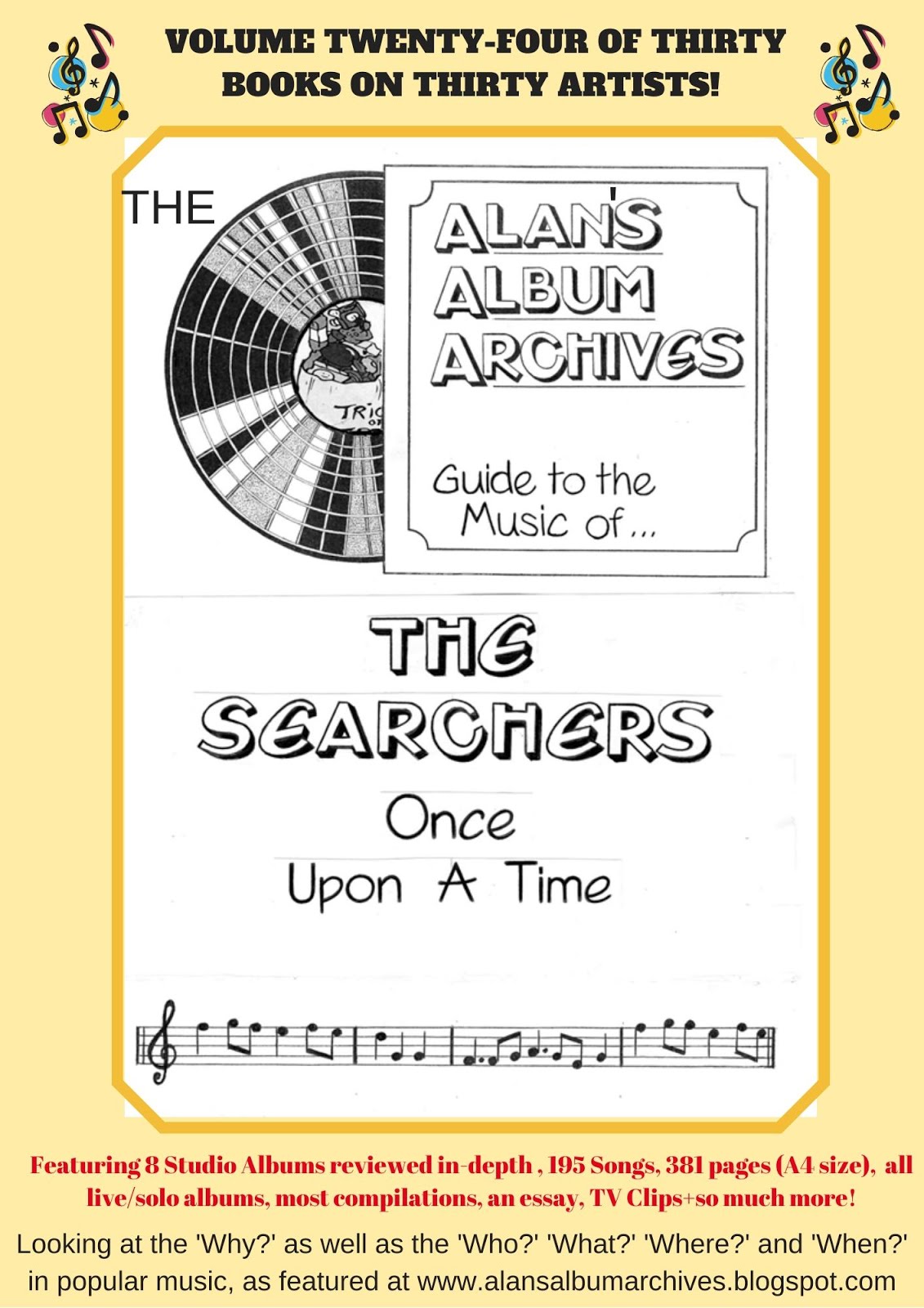 'Once Upon A Time - The Alan's Album Archives Guide To The Music Of...The Searchers'