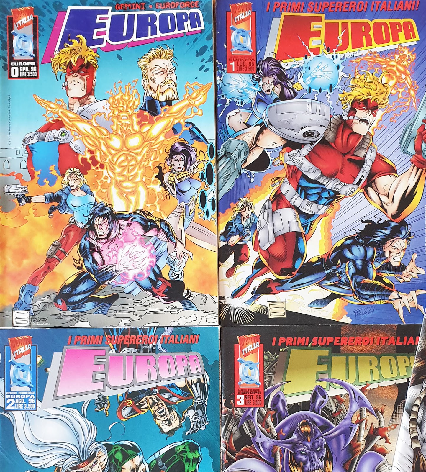 Europa I Super Eroi Italiani Di Marvel Italia