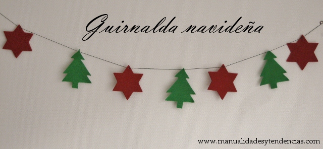 DIY Guirnalda navideña / Christmas garland / Guirlande Noël
