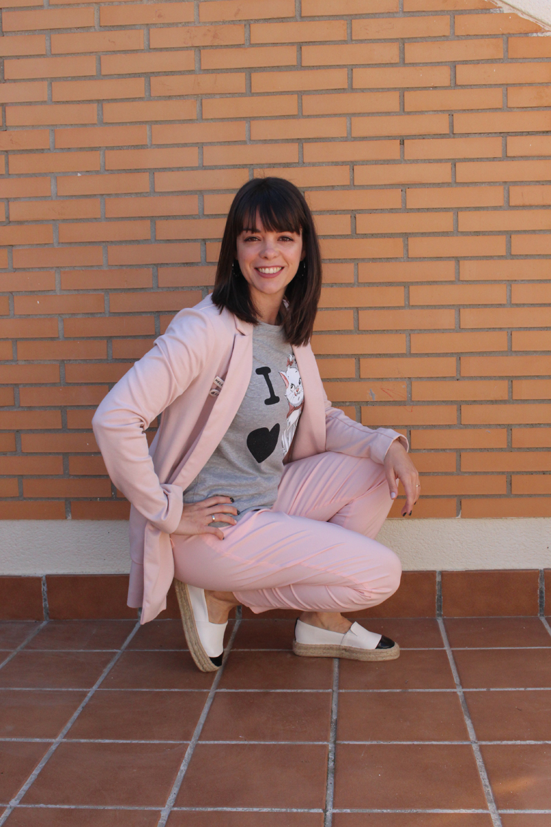Outfit primaveral rosa