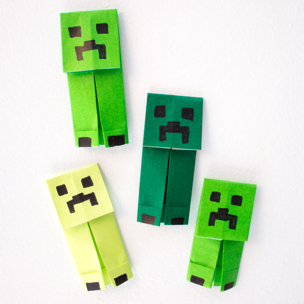 Minecraft Crafts for Kids –