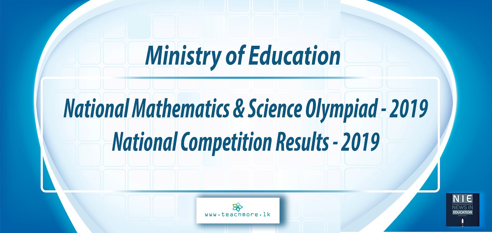 National Mathematics & Science Olympiad 2019 National Competition