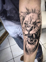 Tatuaje de león