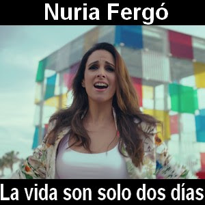 Nuria Fergo - La vida son solo dos dias - La Vuelta 18 Letra y acordes de guitarra y piano