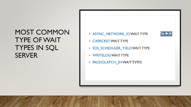 Its all about Database: Wait Types in SQL Server