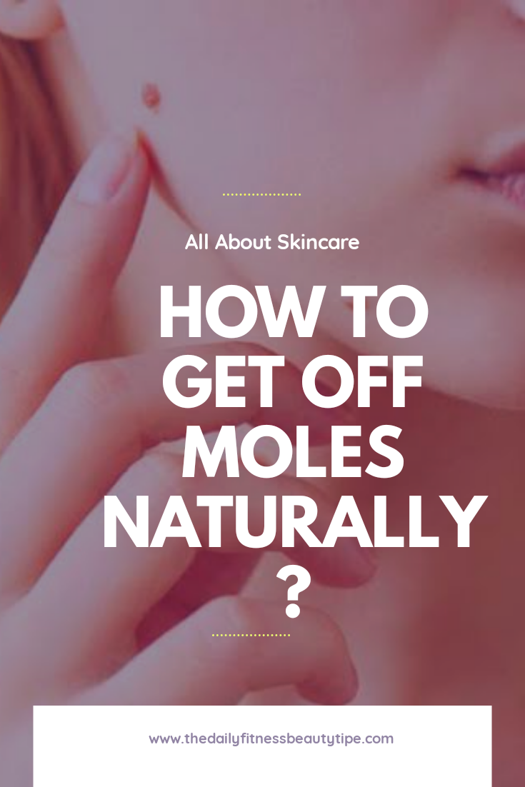 How To Get Rid Of MOLES Naturally?