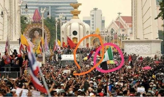 Von Amerika angestoßene Farb-Revolution in Thailand Von Amerika angestoßene Farb-Revolution in Thailand