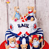 Tort de botez navy pentru Raul
