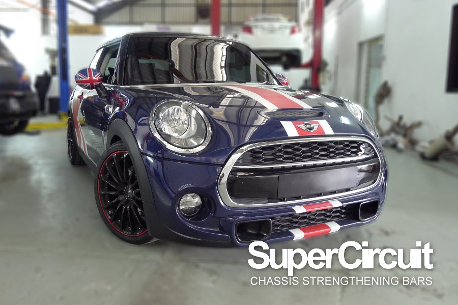 SUPERCIRCUIT CHASSIS STRENGTHENING BARS Mini Cooper S (F56) Mid