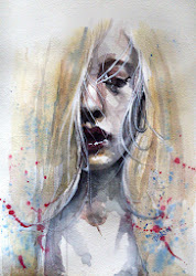 watercolor paintings dark awesome blowing mind painting artist cecile agnes inspiration watercolour portraits deviantart watercolors joe prints daria portrait tremore