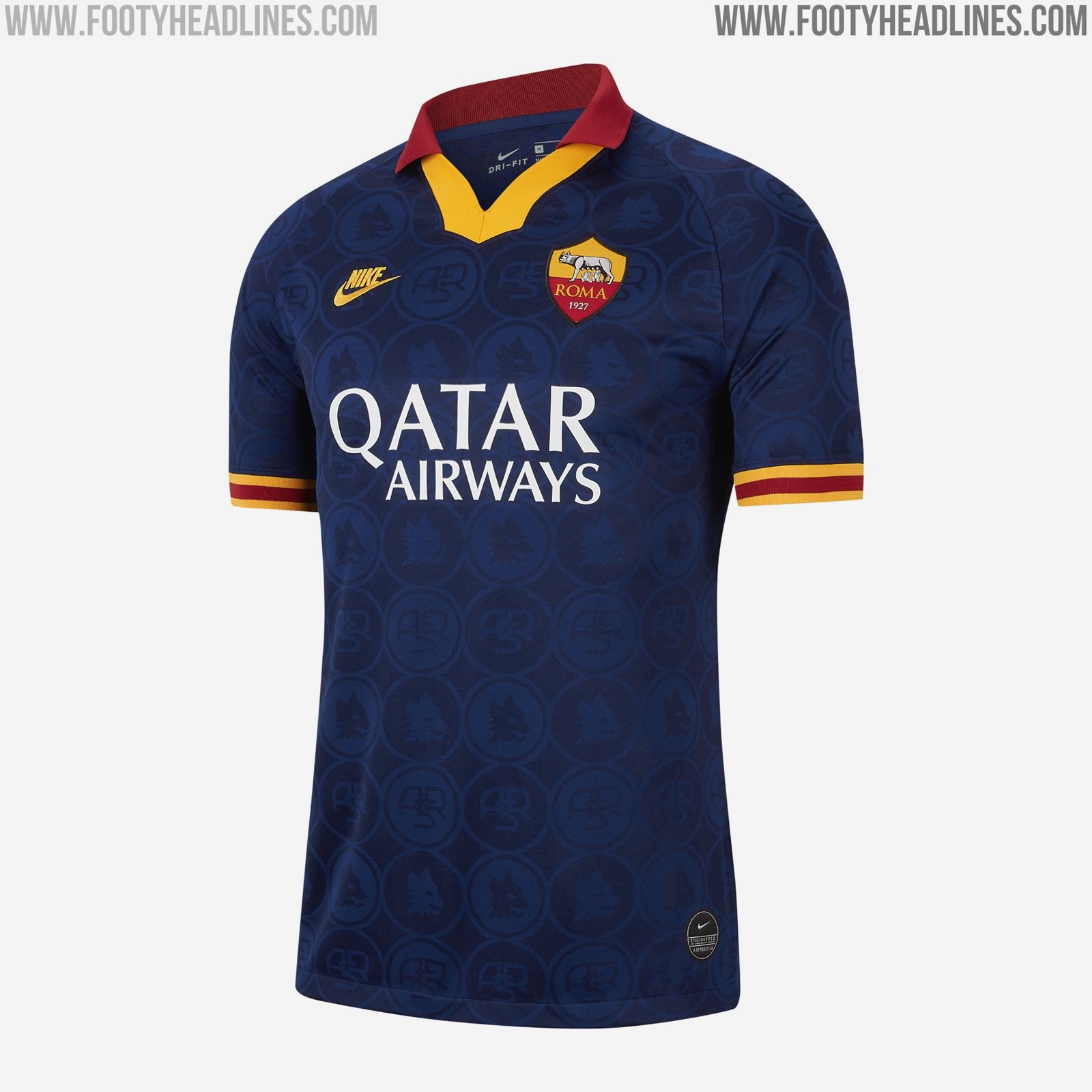 Full Nike AS Roma Kit History - End After 7 Seasons & 22 Kits