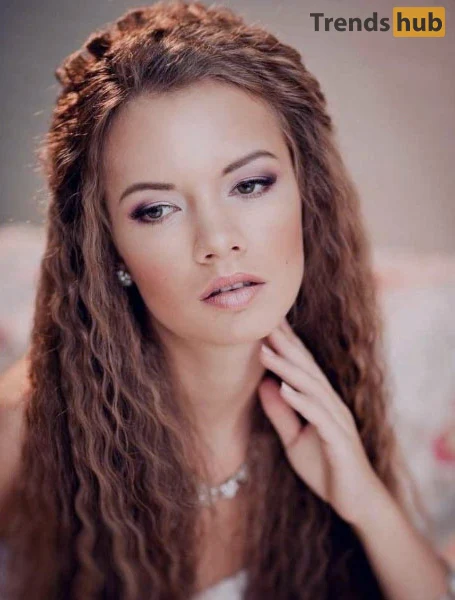 Beautiful Crimped Hairstyles Photo Digital Art