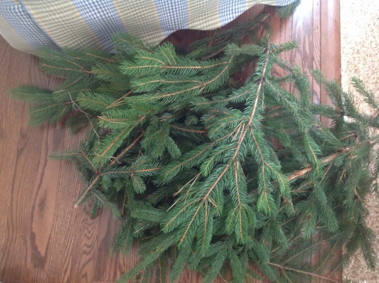 Right up my alley How To Make Your Fake Christmas Tree Look Not So Fake