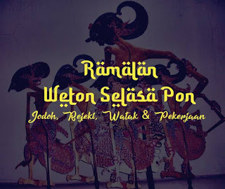 weton selasa pon