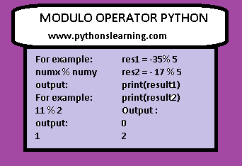 Оператор python 3. Mod в питоне. Оператор in Python. Python Modulus. Div Mod Python.