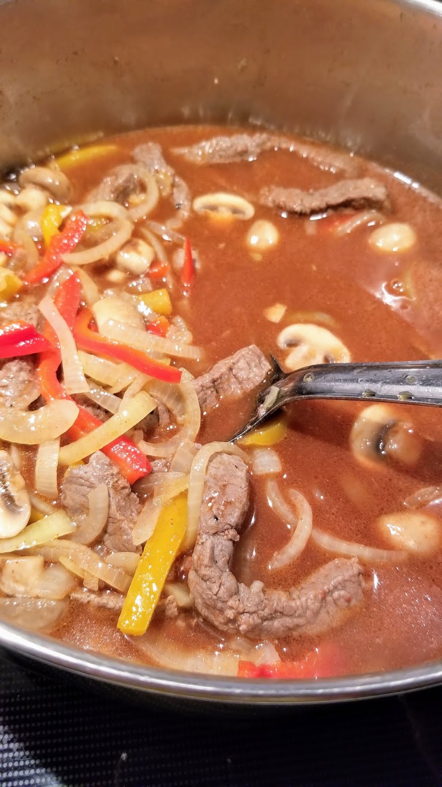 Hot and Cold Running Mom Just my Stuff Paprika Beef Stroganoff