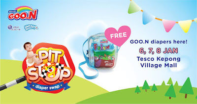 GOO.N Pitstop Roadshow at Tesco Kepong Village Mall