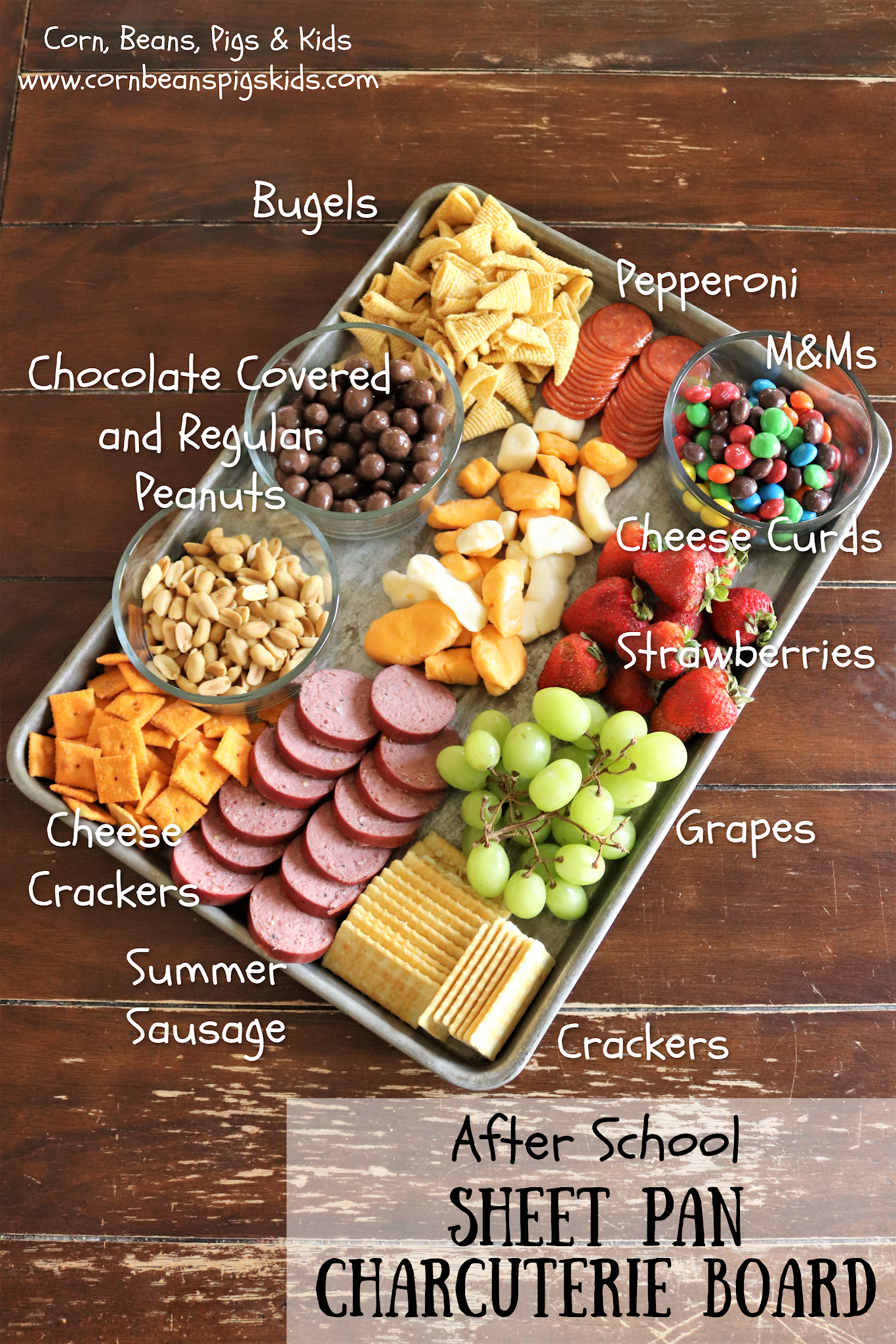 Charcuterie Board for Kids, Back to School
