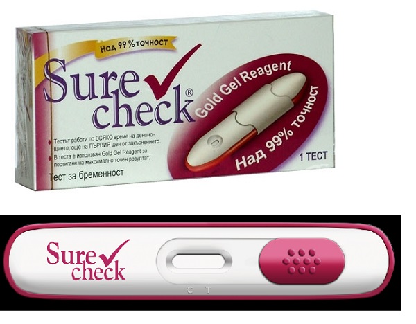 SureCheck ШУЪРЧЕК Тест за бременност