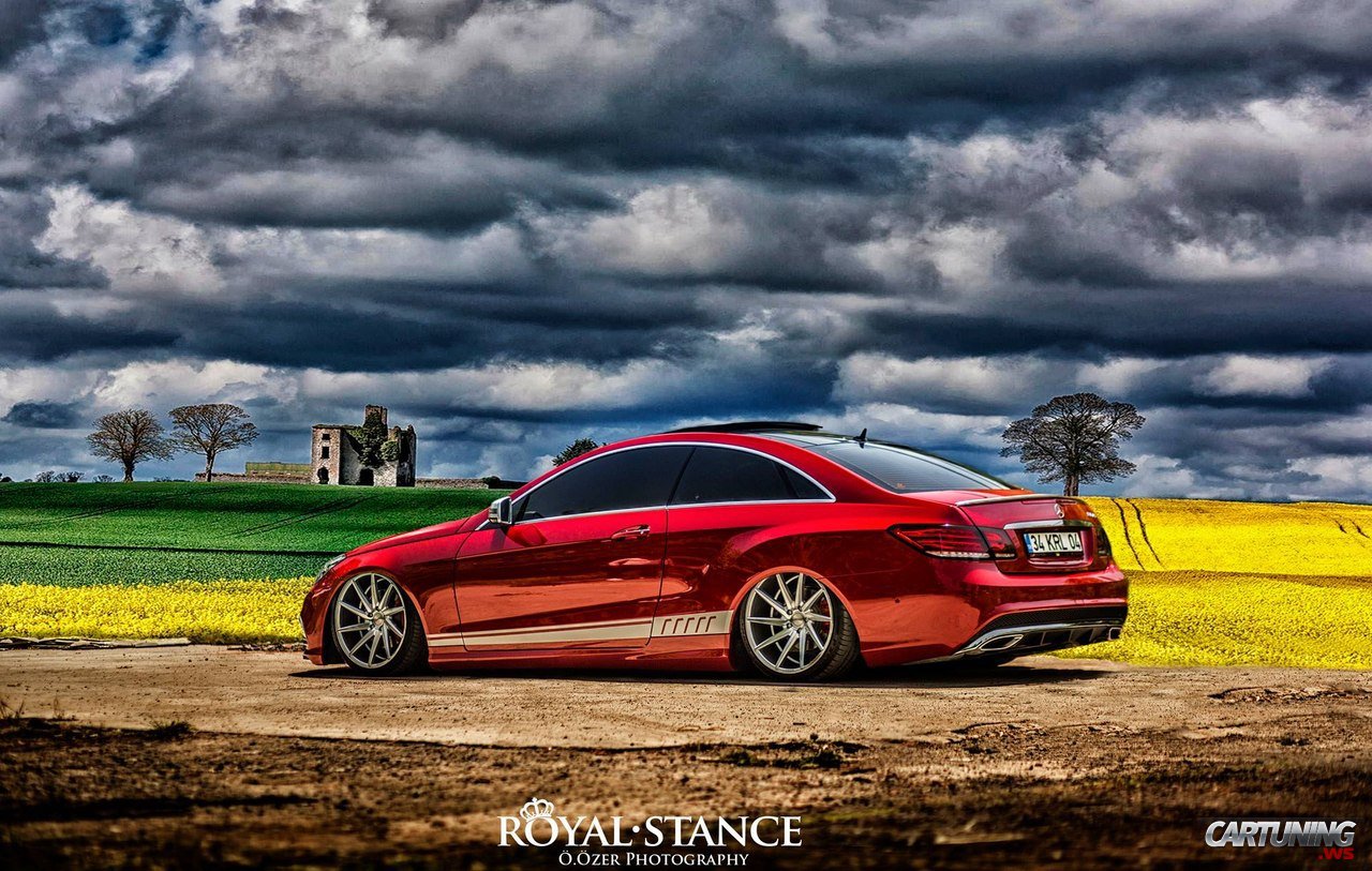 Mercedes e Coupe хром
