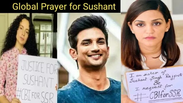 global prayer for Sushant Singh Rajput