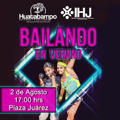 IHJ a punto de iniciar el programa Bailando en Verano en Huatabampo