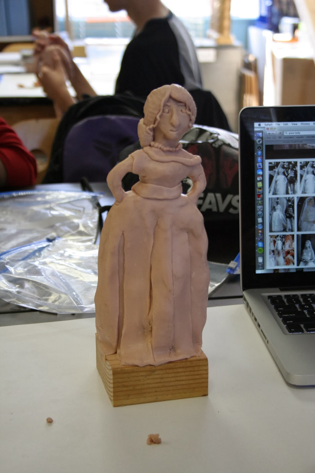 Grauer Art Sculpey figurines, sculpting, baking, and painting, H.S. Art