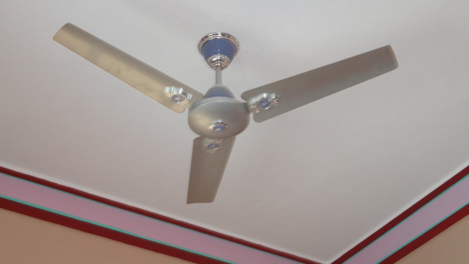 In India Even the ceiling fans rock