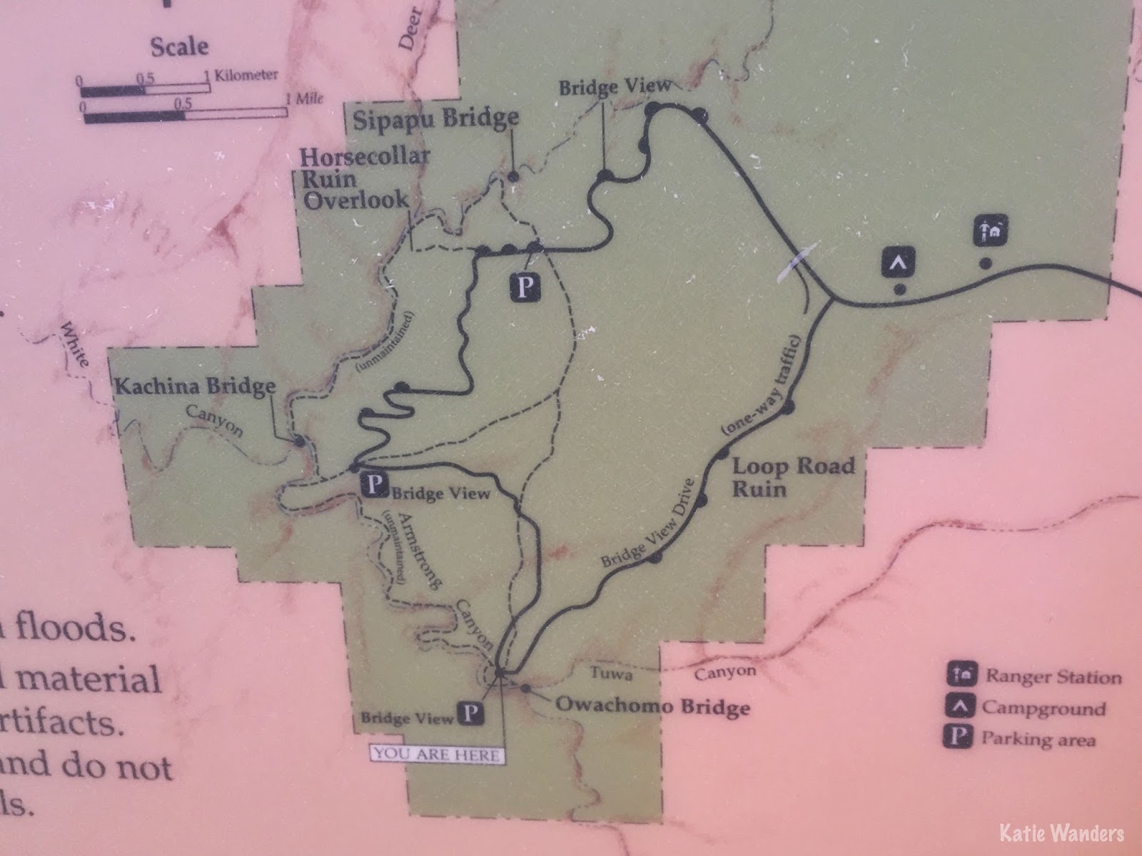 Katie Wanders Moki Dugway and Natural Bridges National Monument