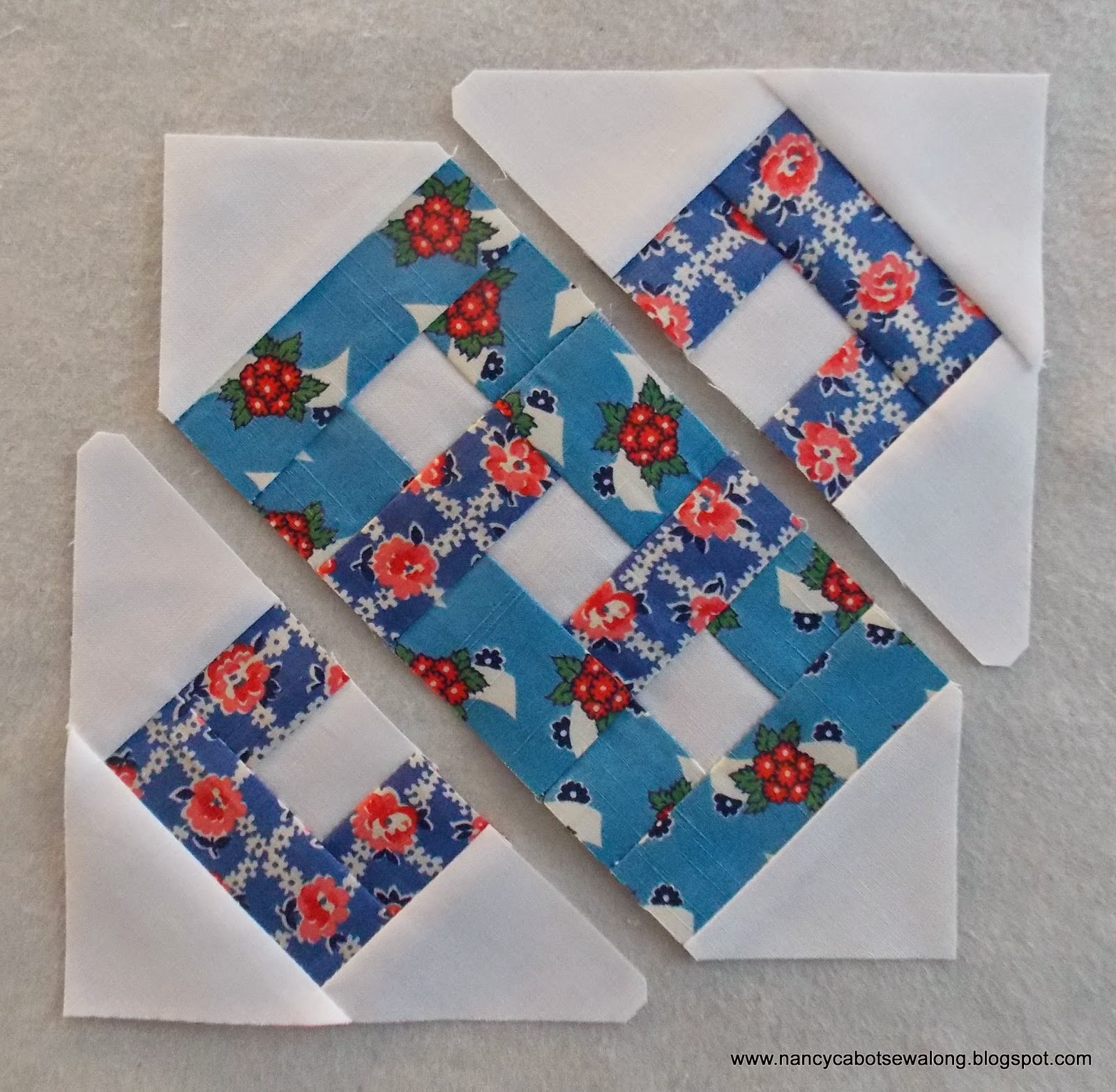 Moore About Nancy Friendship Links quilt block