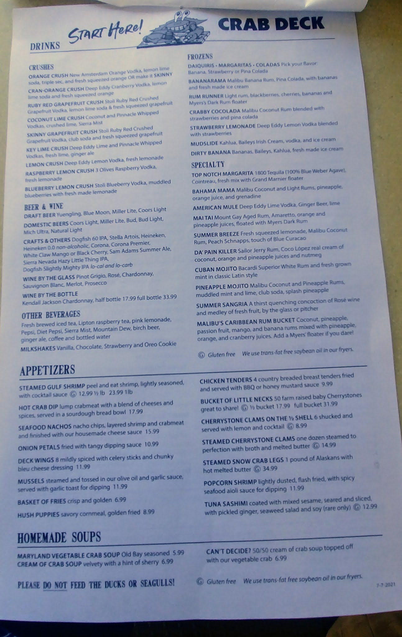 Another Mile Another Destination Blog Fisherman’s Crab Deck