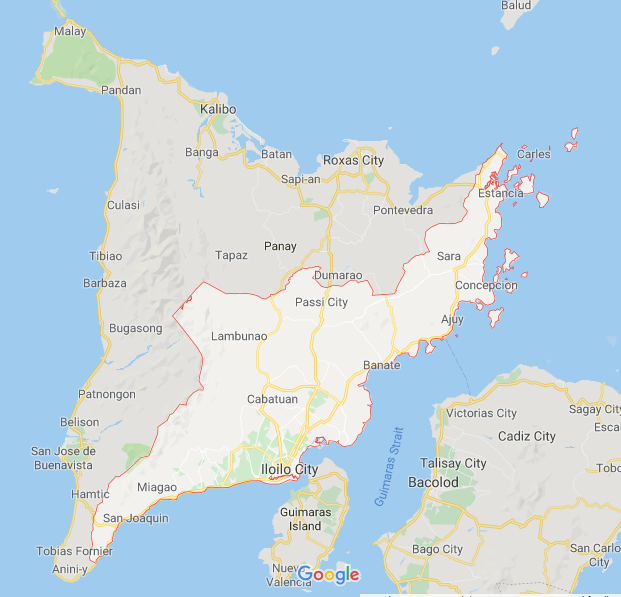 Iloilo Province Map